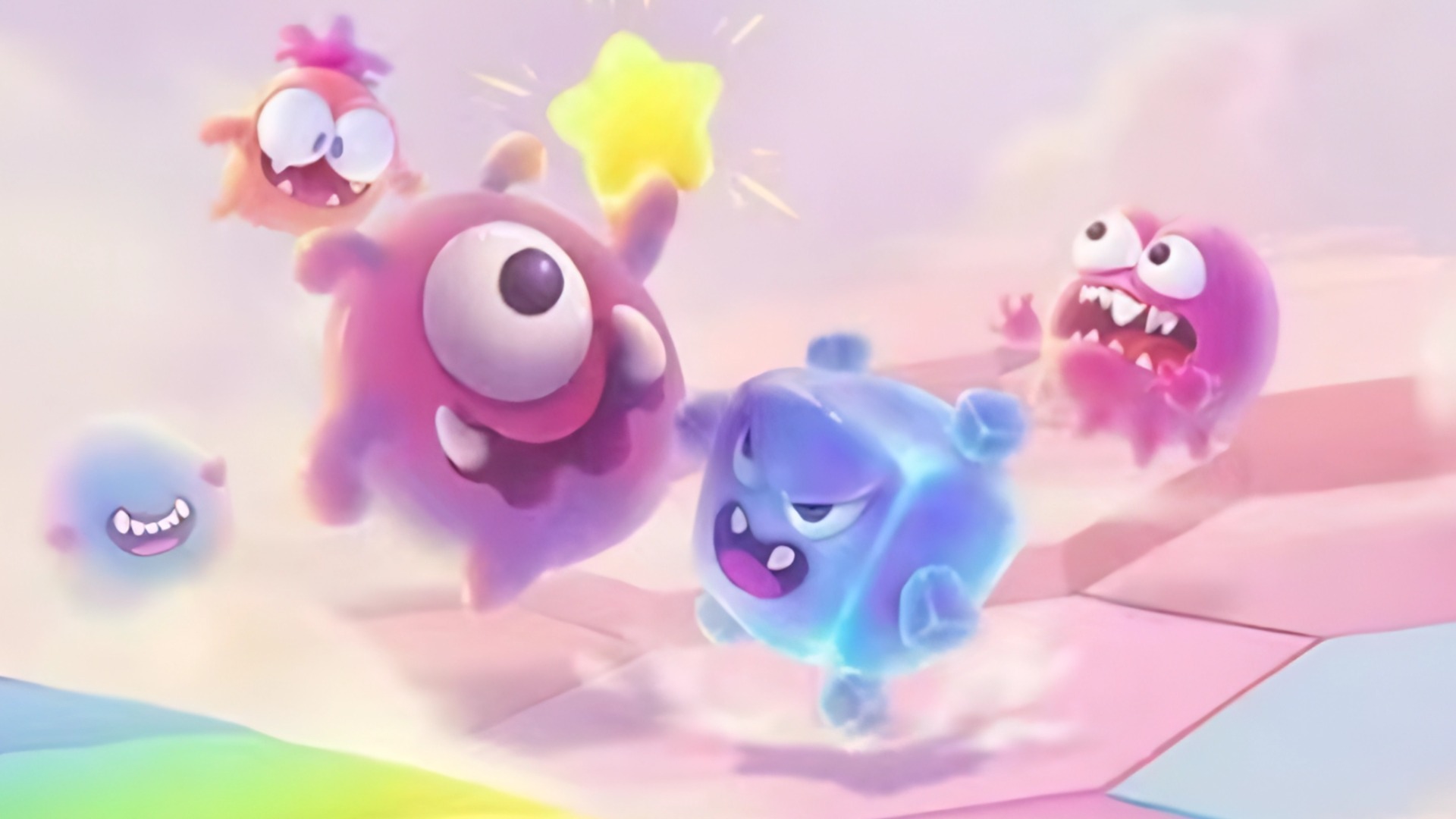 磁力萌兽派对首轮测试已结束　　　　The First Round of Testing for "Jelly Monsters" Has Concluded